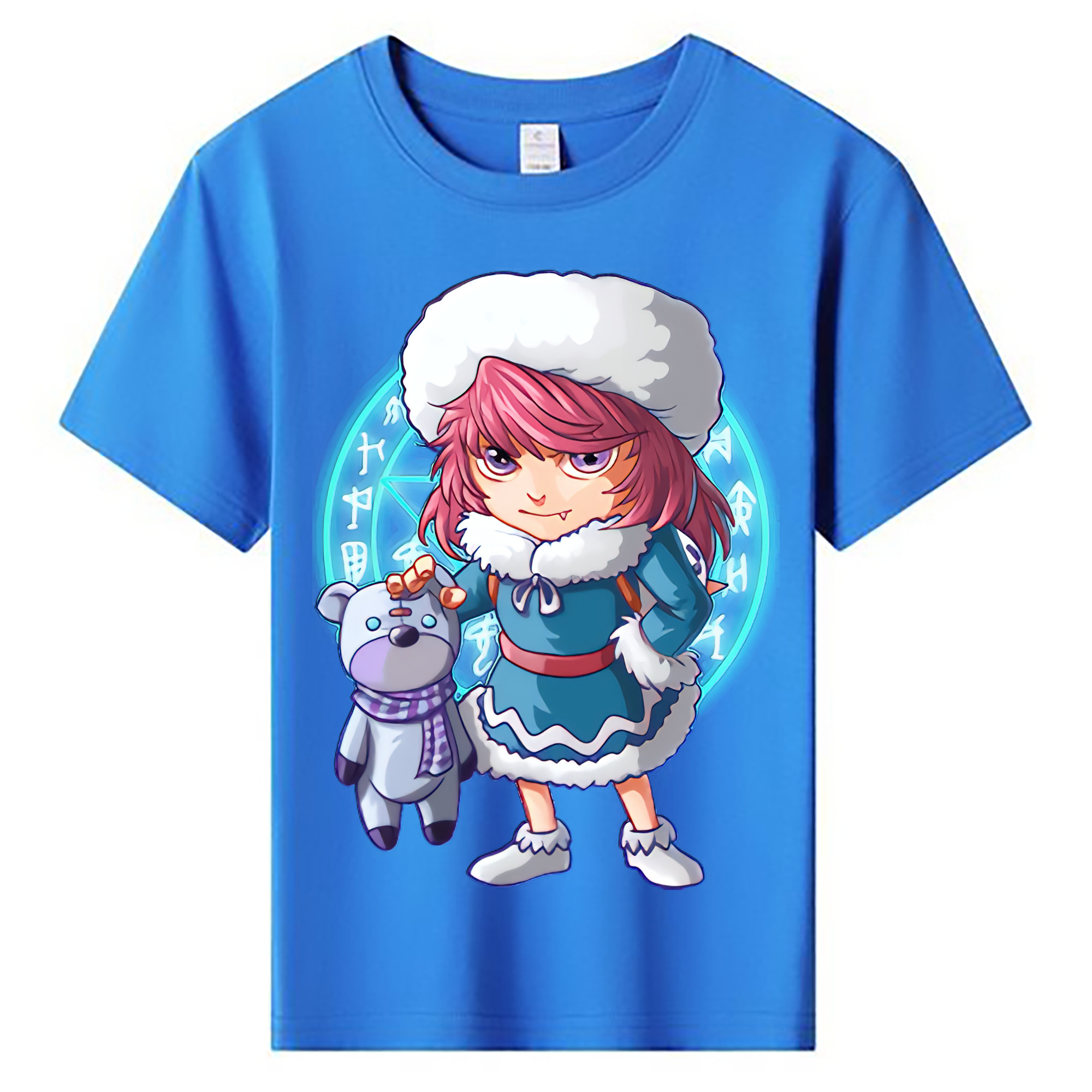 （画像用） リーグ・オブ・レジェンド League of Legends LOL 綿100％キッズTシャツ（フロントプリント）